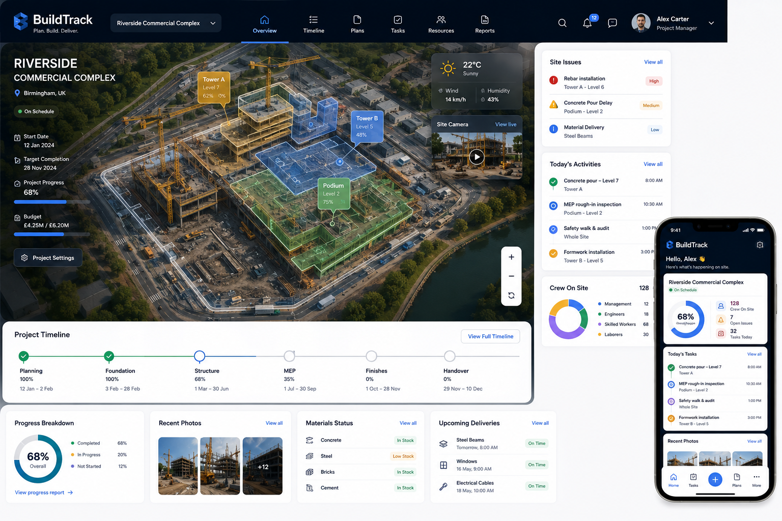 BuildTrack construction project management